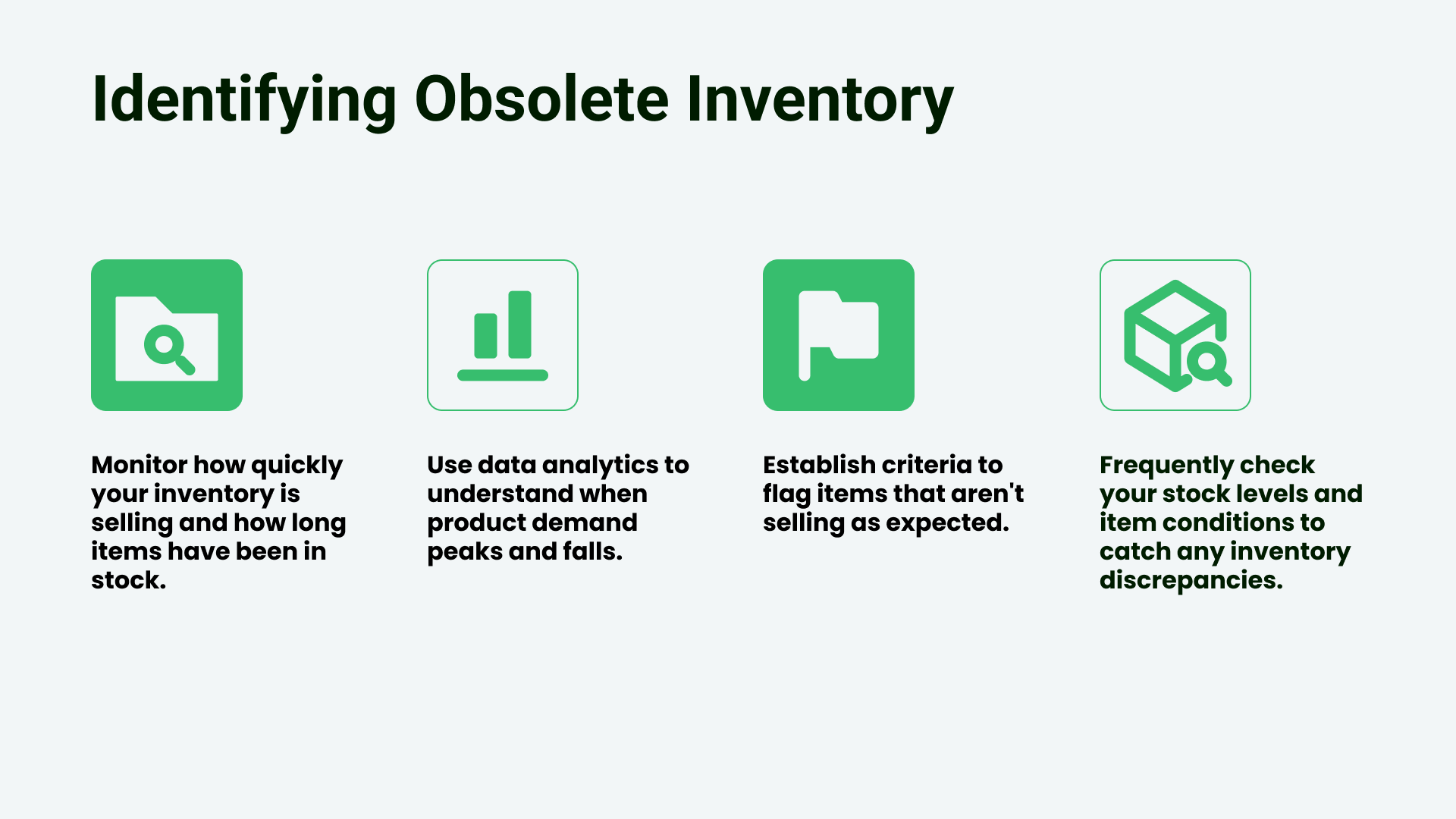 Identifying Obsolete Inventory